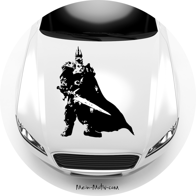 Preview: Aufkleber 29007 World of Warcraft - Lich King